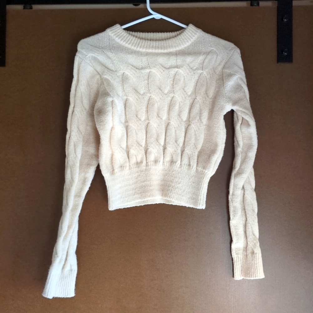 Altar'd state cropped sweater